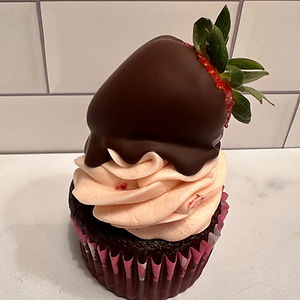 Dark Chocolate Covered Strawberry - Half Dozen