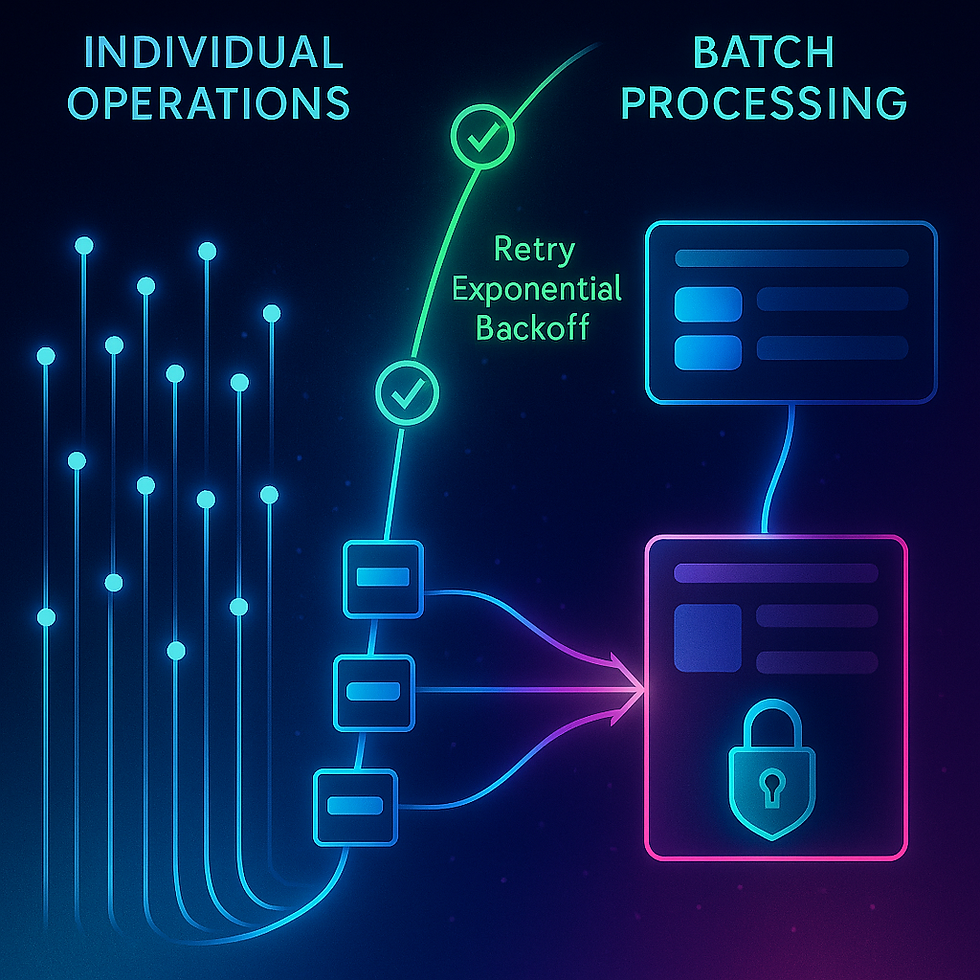 Bacthing SPO Opertions vs Single call sent