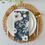 Thumbnail: Navy Magnolia Cloth Napkin Set