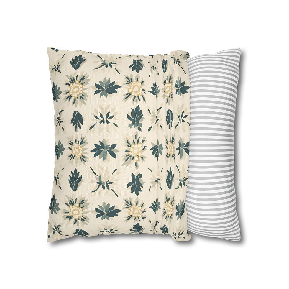 Thumbnail: Vintage Floral Medley Pillow Cover