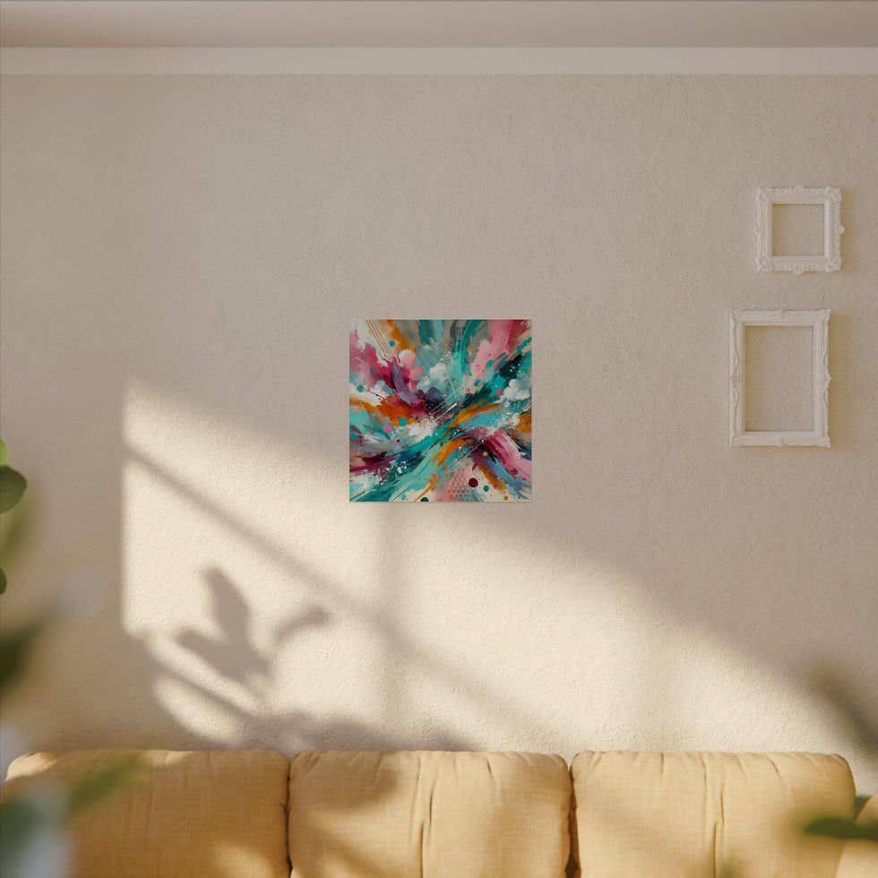 Thumbnail: Vivid Abstract Art Print