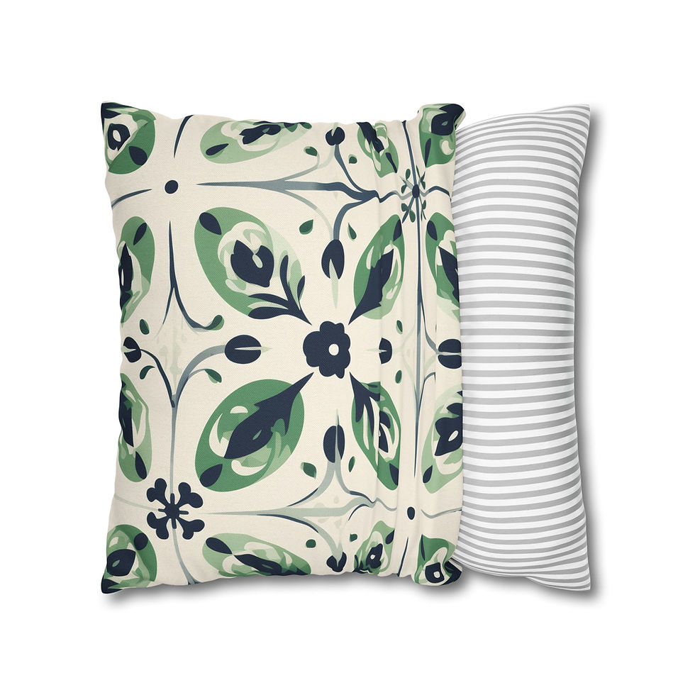 Thumbnail: Cream Mosaic Pillow Cover
