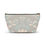 Thumbnail: Blush Meadow Floral Tapestry Accessory Pouch - Elegant Makeup Organizer