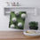 Thumbnail: Tea towel featuring a realistic golf ball pattern on a green background, hanging in a modern kitchen.