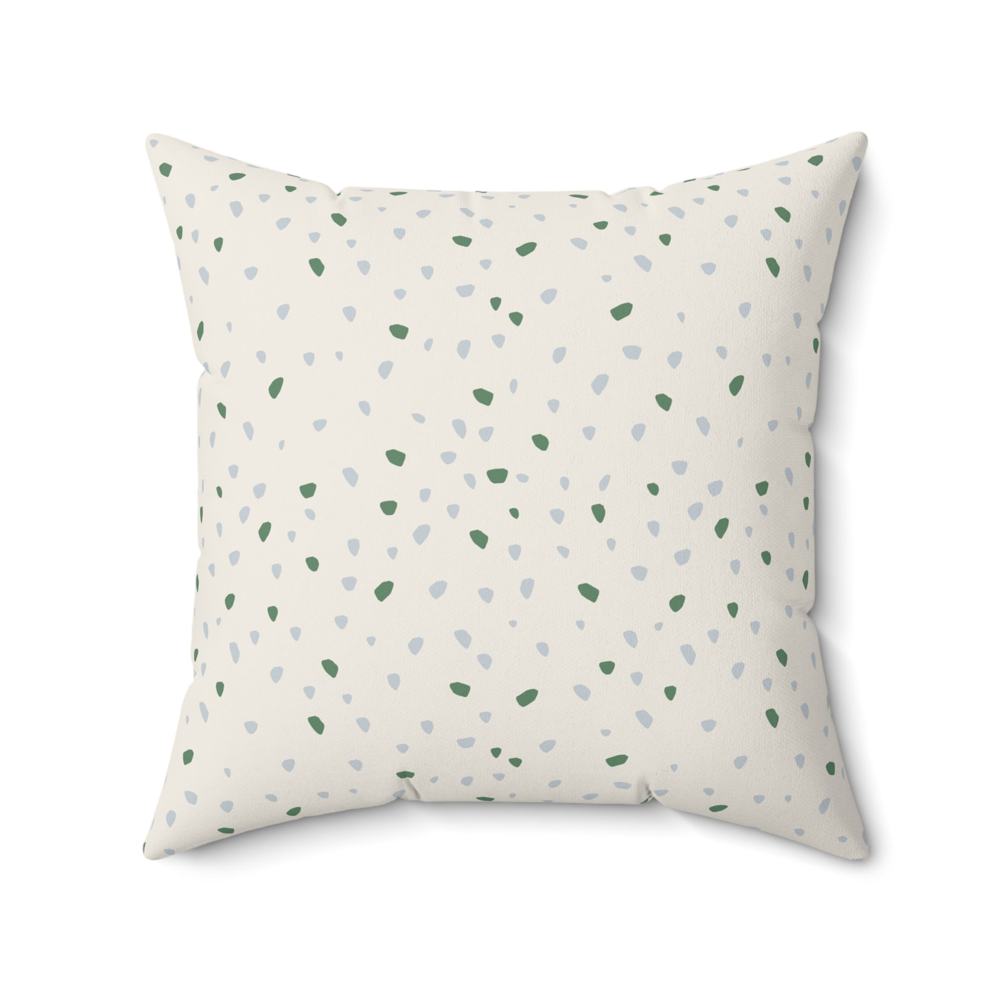 Milano Terrazzo Speckle Faux Suede Throw Pillow