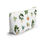 Thumbnail: Accessory pouch with potted plant illustrations on a white background – botanical zippered bag for makeup or travel.