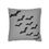 Thumbnail: Spooky Bat Silhouette Pillow Cover