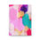 Thumbnail: Hardcover journal with colorful abstract brushstroke pattern in pink, teal, purple, mustard, and coral – modern artistic diar