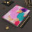 Thumbnail: Hardcover journal with colorful abstract brushstroke pattern in pink, teal, purple, mustard, and coral – modern artistic diar