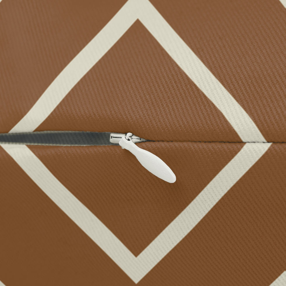 Thumbnail: Clay Chevron Arrow Lumbar Pillow