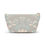 Thumbnail: Blush Meadow Floral Tapestry Accessory Pouch - Elegant Makeup Organizer