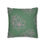 Thumbnail: Cushion cover with pink floral outlines on a deep green background, featuring a modern and minimal botanical pattern.