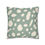 Thumbnail: Pillow cover with an abstract cream spot pattern on a muted sage green background, offering a playful yet modern design.