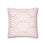 Thumbnail: Cushion cover with blush pink repeating wave pattern on a clean white background, creating a soft and modern look.