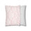 Thumbnail: Cushion cover with blush pink repeating wave pattern on a clean white background, creating a soft and modern look.