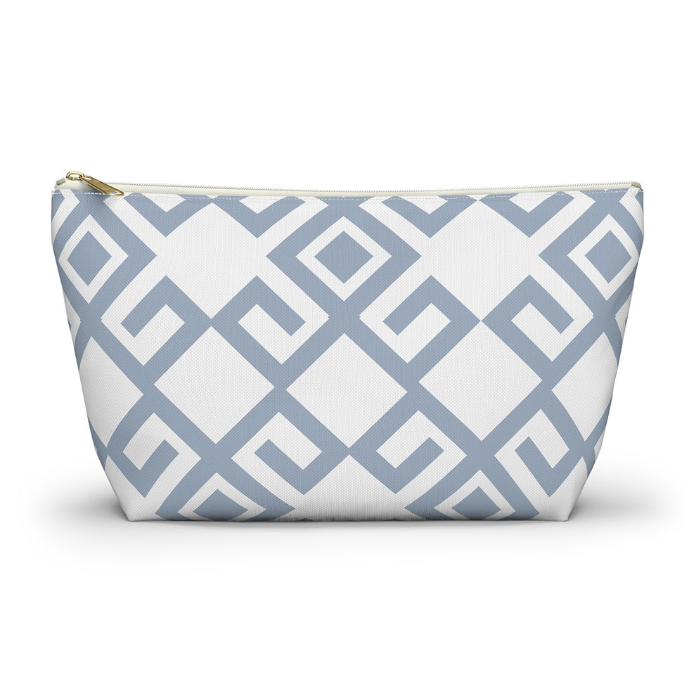 Thumbnail: Chic Geometric Accessory Pouch for Organized Living