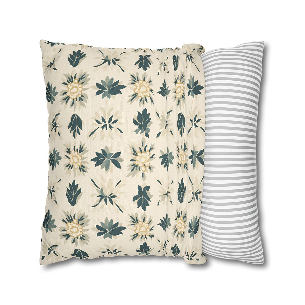 Thumbnail: Vintage Floral Medley Pillow Cover