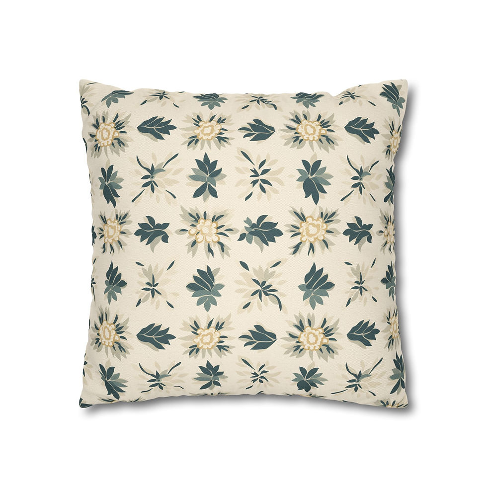 Thumbnail: Vintage Floral Medley Pillow Cover