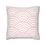 Thumbnail: Cushion cover with blush pink repeating wave pattern on a clean white background, creating a soft and modern look.