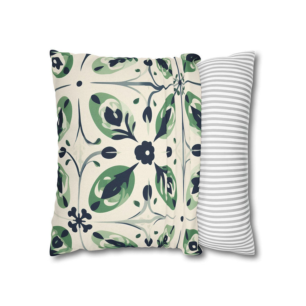 Thumbnail: Cream Mosaic Pillow Cover