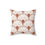 Thumbnail: Faux suede pillow with terracotta fan pattern on a white background, perfect for modern boho or retro-themed interiors.
