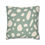 Thumbnail: Pillow cover with an abstract cream spot pattern on a muted sage green background, offering a playful yet modern design.