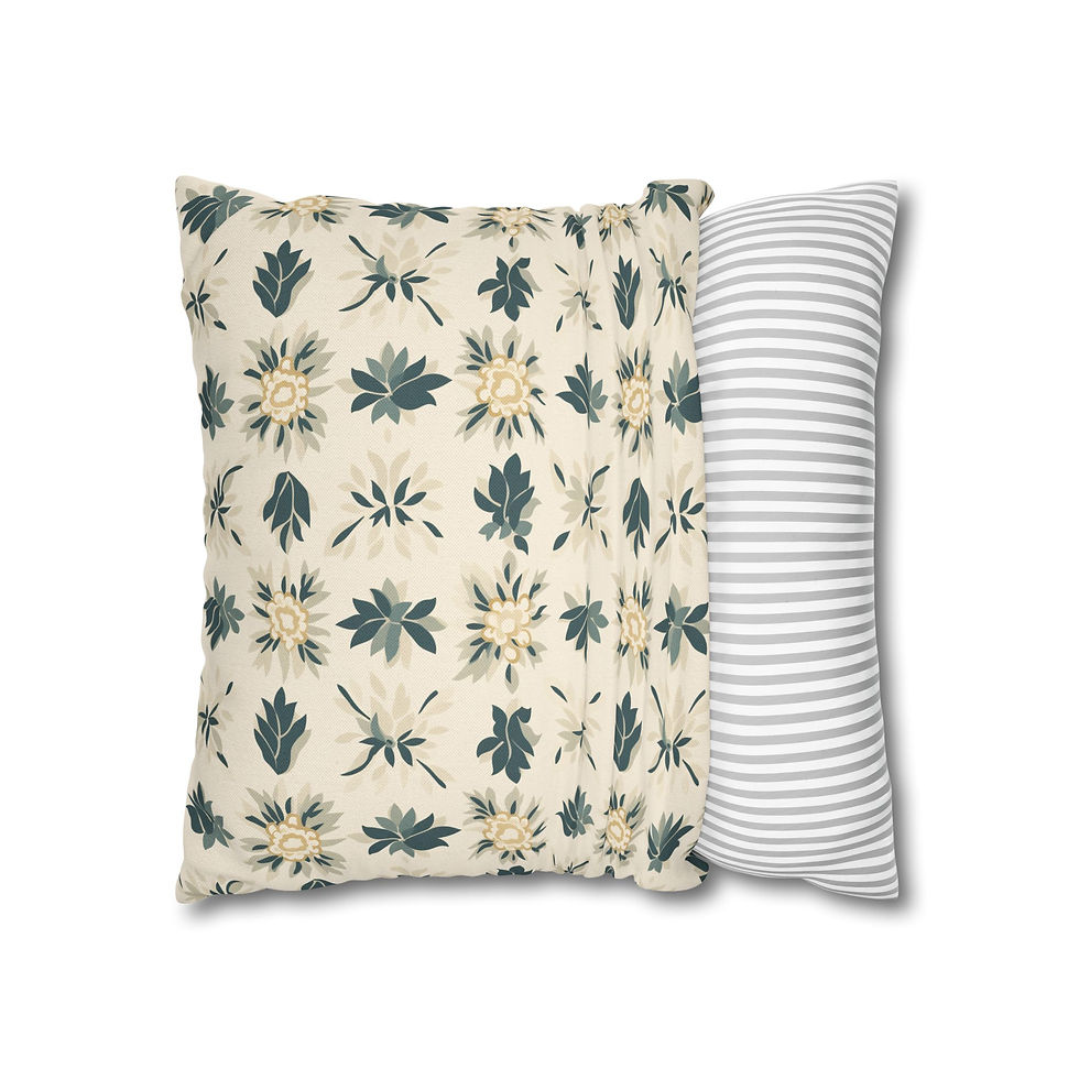 Thumbnail: Vintage Floral Medley Pillow Cover