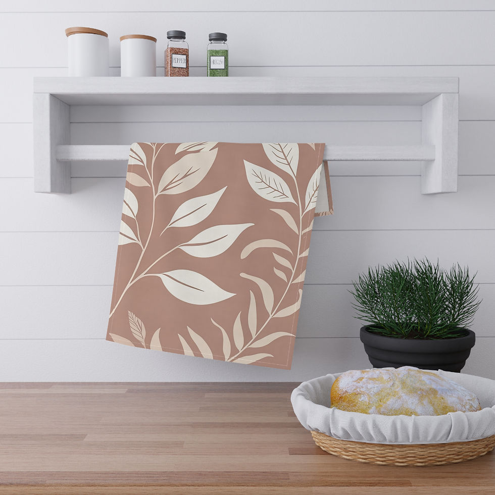 Thumbnail: Earthy Botanical Tea Towel 