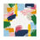 Thumbnail: Colorful abstract wall art with bold brush strokes in blue, yellow, green, pink, and orange tones.