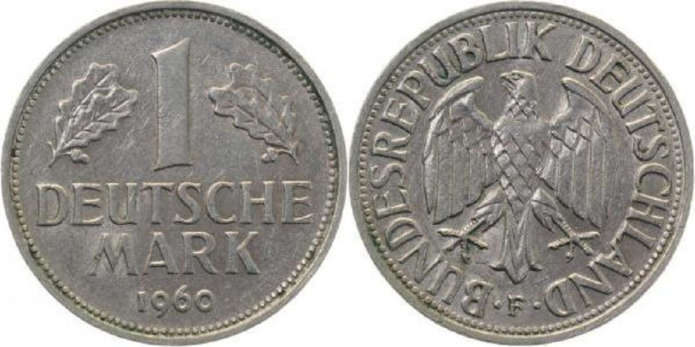 1 DM 1960 F vz J385 1 Mark