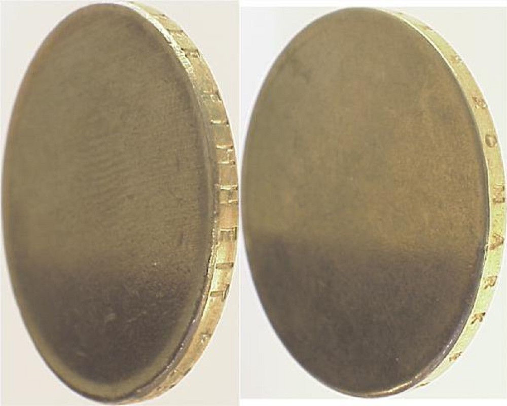 5 DM Rohling Kölner Dom nur mit Randinschrift!