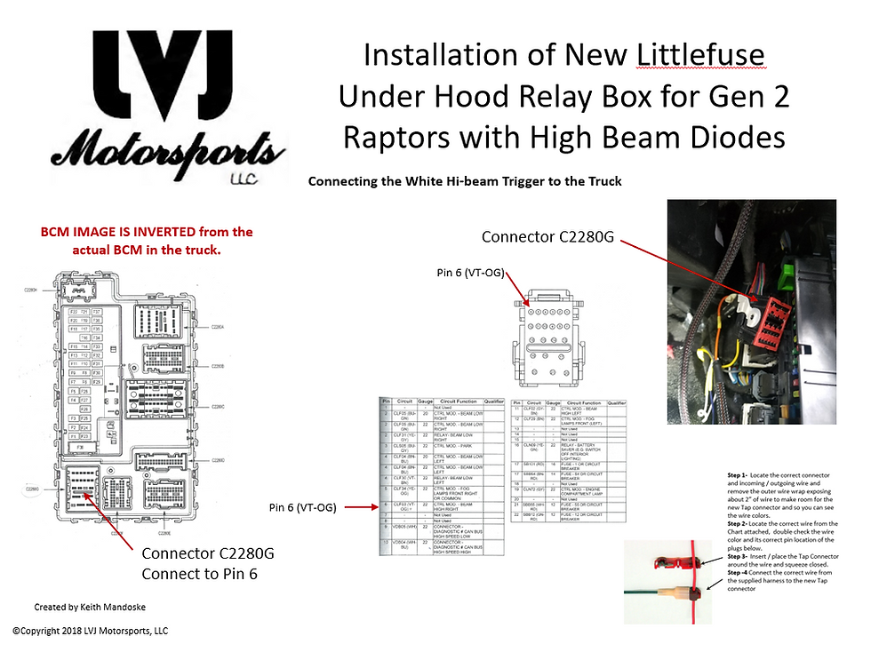 Thumbnail: Gen 2 Relay Panel with 5 Ckts, 5 High Beam Diodes / Controlled by #6 Switch