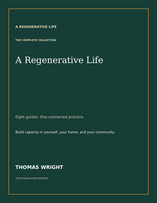 A Regenerative Life — Complete Eight-Volume Collection by Thomas Wright