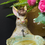 Thumbnail: Vintage Style Royal Rabbit with Tray Trinket Dish 21cm