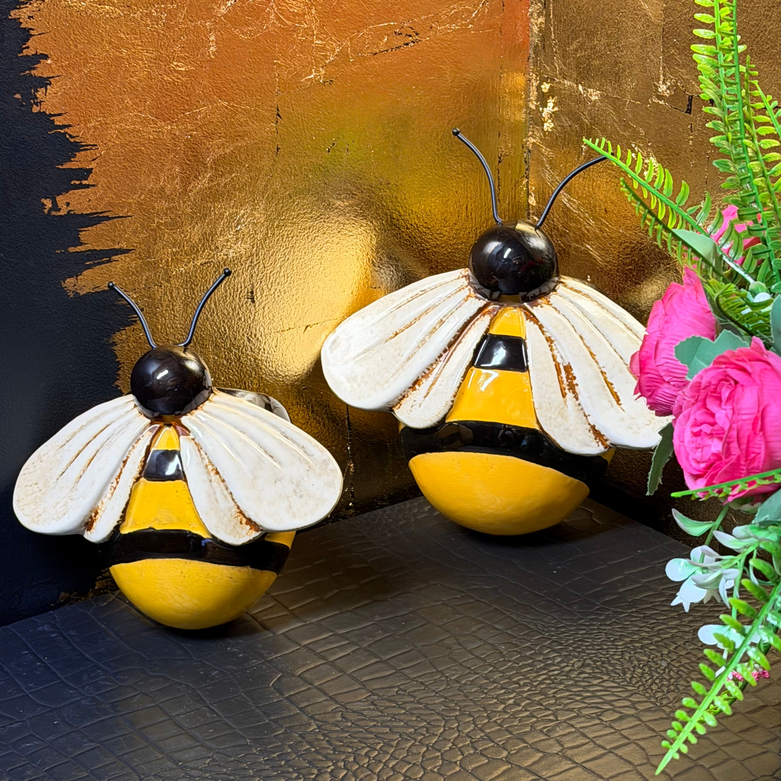 Ceramic Bee Wall Planter 2 sizes