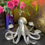 Thumbnail: Octopus Candlestick in Gold Silver or Bronze