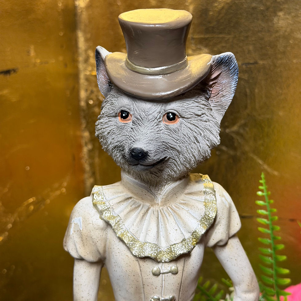 Thumbnail: Dressed Up Mr or Mrs Fox  🦊🎩 45cm