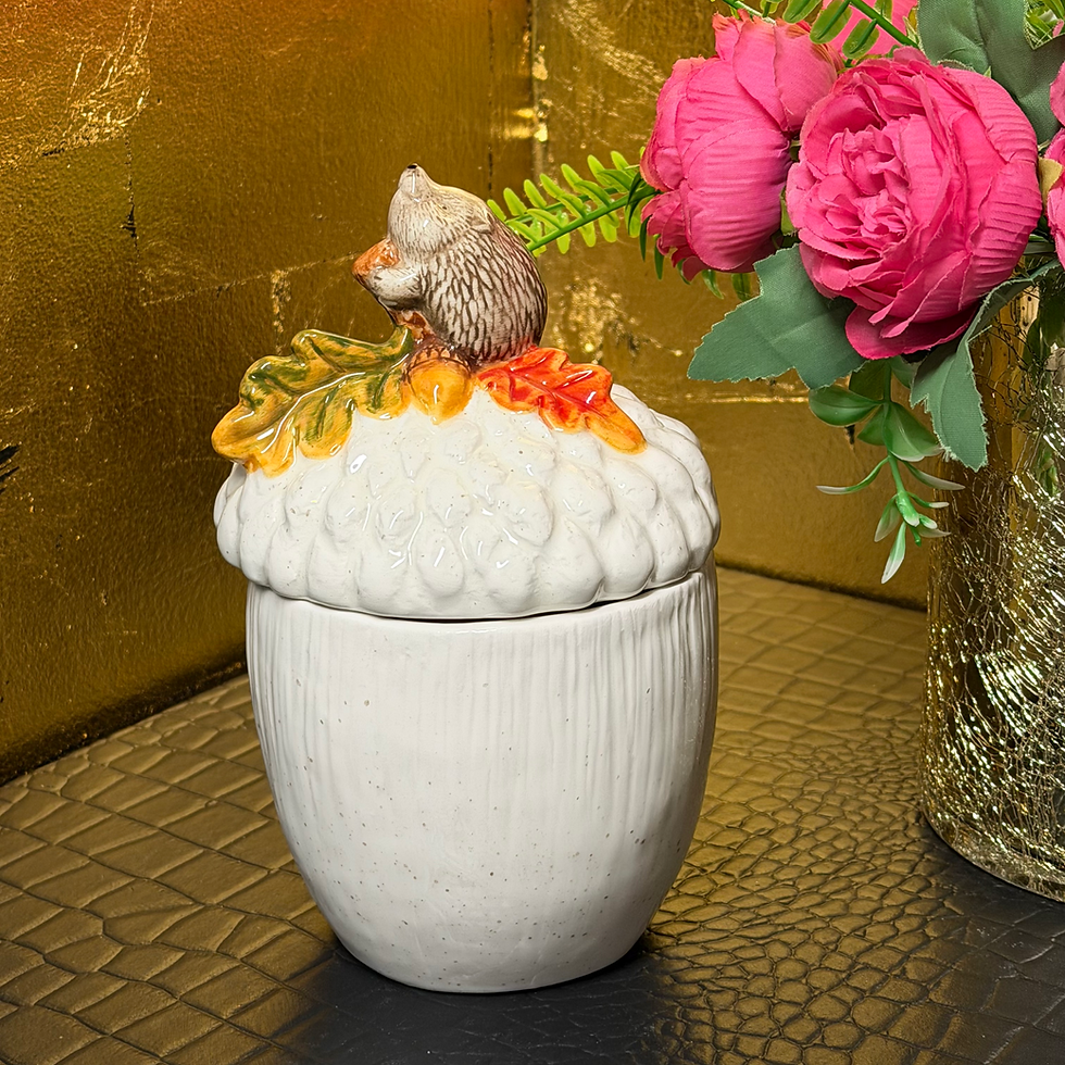 Thumbnail: Country Living Hedgehog Butter Dish Salt & Pepper or Jar