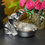 Thumbnail: Silver Aluminium Hippo Storage Bowl Trinket Dish