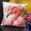 Thumbnail: Flamingo Velvet Cushion Assorted 45cm
