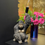 Thumbnail: Gorilla Holding a Bulb Table Lamp 30cm