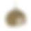 Thumbnail: Gold Glass Hedgehog Christmas Tree Decoration