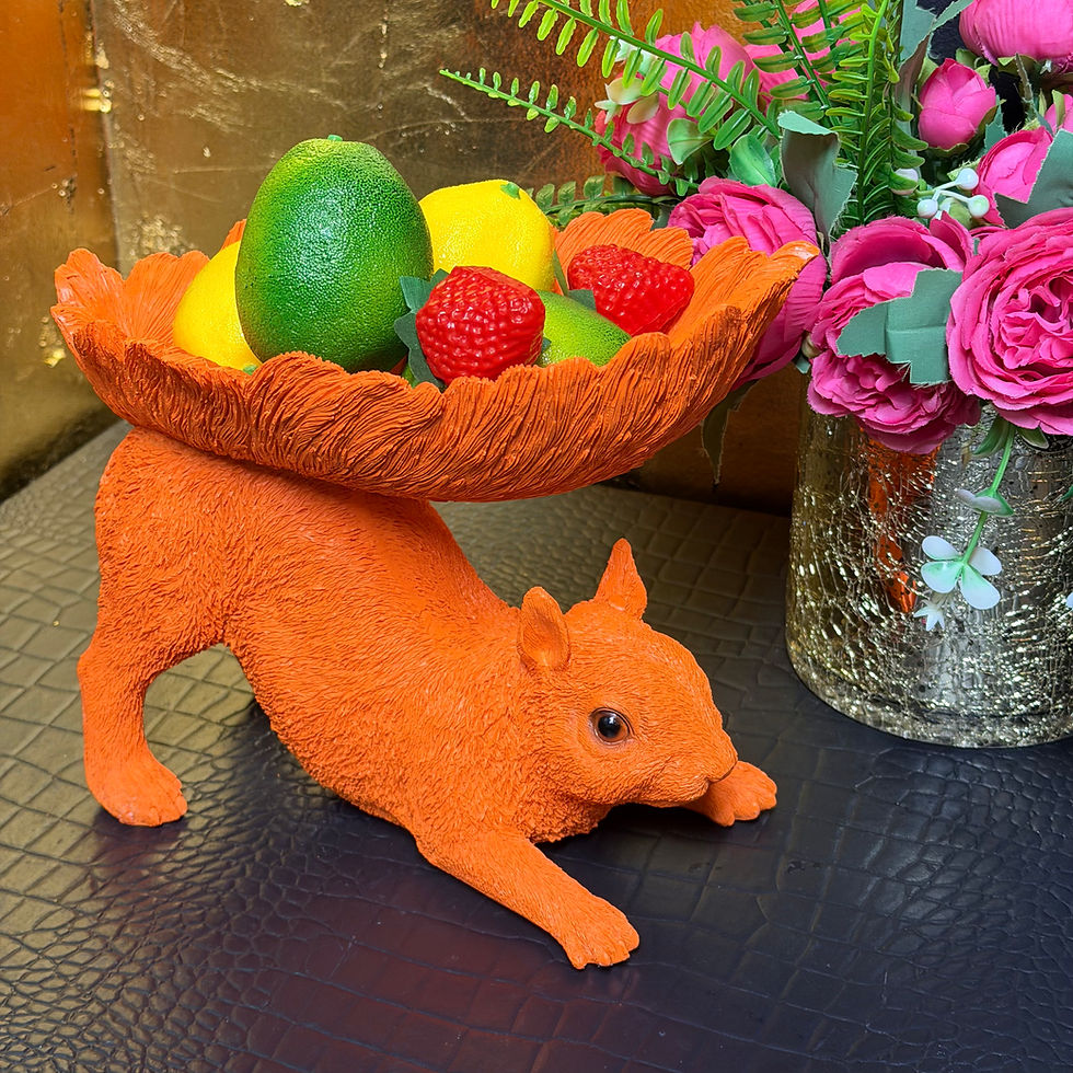Thumbnail: Atomic Orange Squirrel Storage Bowl