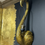 Thumbnail: Antique Gold Flamingo Head Wall Lamp 59cm