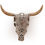 Thumbnail: Aluminium and Mango Wood Bull Bison Skull Wall Ornament 43cm