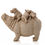 Thumbnail: Sandstone look Hippo and Babies Ornament 26cm