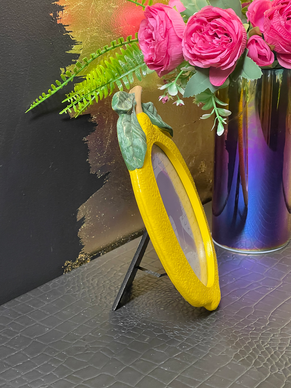 Thumbnail: Lemon Photo Frame 22.5cm for 4x6" photo