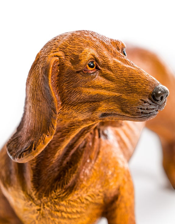 Thumbnail: Ornamental Sausage Dog / Dachshund Figure Ornament 28cm