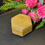 Thumbnail: Mustard Yellow Honeycomb Bee Ceramic Pot Trinket Jewellery Box
