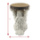Thumbnail: White Owl Trunk Slice Mini Table / Plant Stand